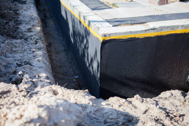 Professional Waterproofing technician working in Glenwood, IN